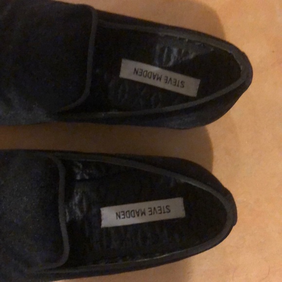 Steve Madden Black Loafers - Picture 3 of 3